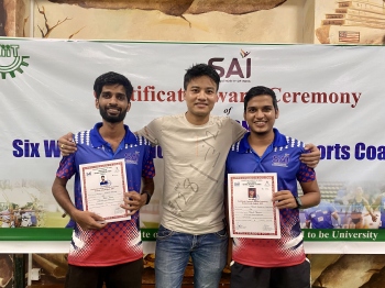 Goa's Rutuj, Selvyn complete NIS TT course