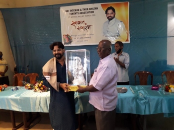 Faldessai feted for repairing breaches in Malar-Divar bundh