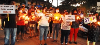 Teenager’s death: NGO demands justice with candlelight procession in Benaulim