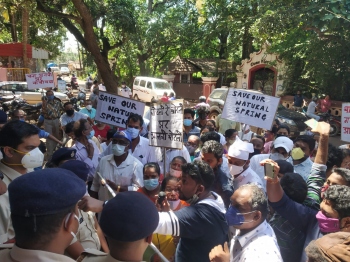 Assagao VP halts work on new project after protest