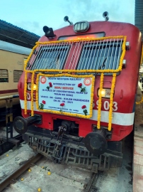 DEMU train service starts between Vasco and Kulem