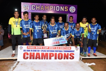 Calangute Veterans clinch Pogo Cup Veterans title