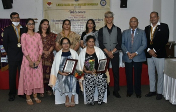 Lions Club of Chicalim Bogmalo fetes nurses