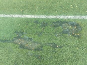 SAG to repair ‘damaged’ artificial turf outside Fatorda