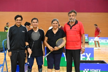 All India Masters Badminton: Satish-Sicletica win mixed gold