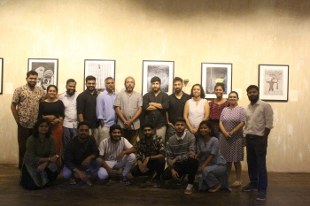 ‘Dialogues in Wood’ - Art show on woodcut prints at Sangolda