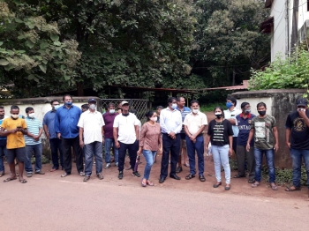 Chimbel villagers protest tree felling for Provedoria project