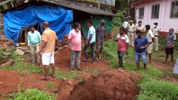 Residents stop work at MRF shed behind Khola VP Ghar