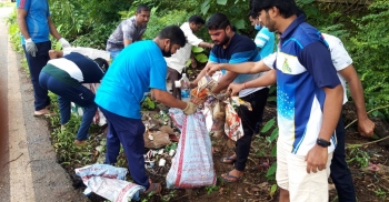Valpoi BJP holds cleanliness drive