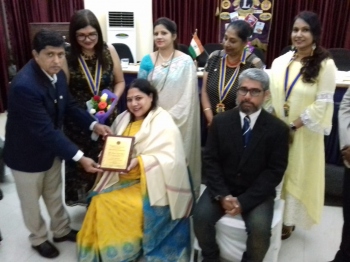 Lions Club of Panjim felicitates 2 teachers