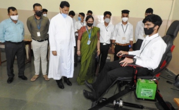 Robotic minds at their best in Don Bosco Engg College