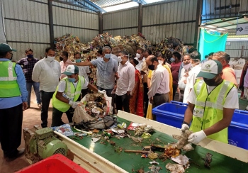 MRF facility opened at Sada garbage treatment plant