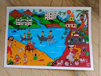 Global Goans take part in Goan Art Fest 2021