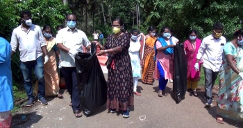 BJP holds cleanliness drives across Canacona