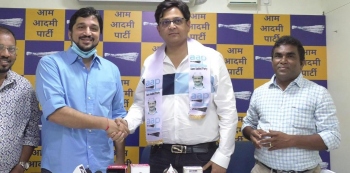 Covid warrior Dr Arawattigi joins AAP