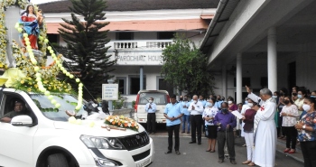 Our Lady of Rosary Navelim feast procession held
