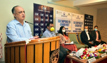 Call to local Goan industry to actively participate in GSL’s shipbuilding