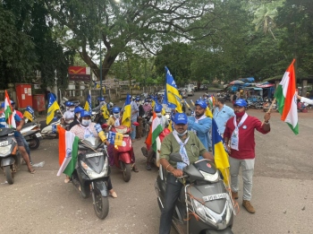 Hundreds attend AAP's Rozgar Yatra in Cumbharjua & Mayem