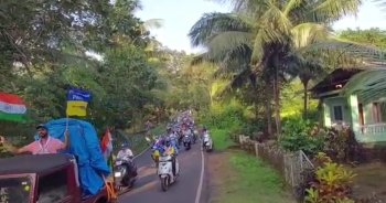 AAP takes out Rozgar Yatra in Nuvem