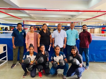 Gloves gifted to State Championship boxers