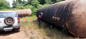 GSPCB checks containers dumped in Azossim area