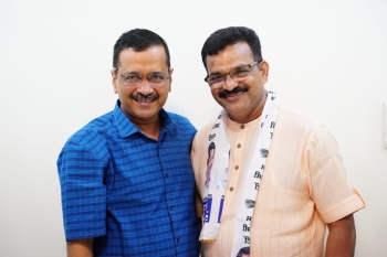 Ex-BJP leader Ganpat Gaonkar joins AAP