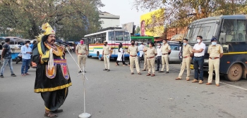 ‘God of Death’ visits Margao, shares tips on safe driving