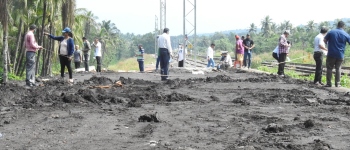 Guirdolim track doubling works inspected after plaint of CRZ violations