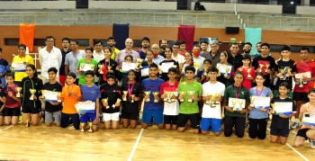 BPS State Ranking Badminton: Harsh, Ritika, Sriya, Sakshi, Aryan claim double crowns