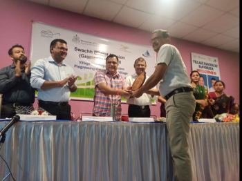 Engineers Dessai, Jog felicitated at Sanguem