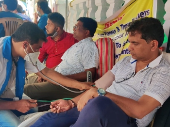 Palekar's health deteriorates on day 3, but firm on continuing fast