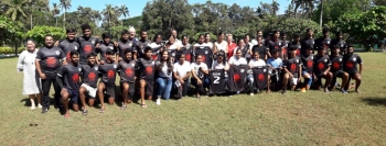 Jerseys presented to rugby teams ahead of Nationals