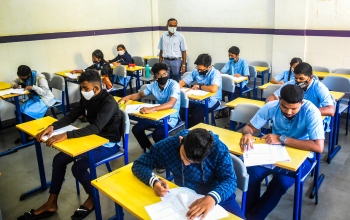 Maiden 'term 1' HSSC board exam gets underway, SSC begins today