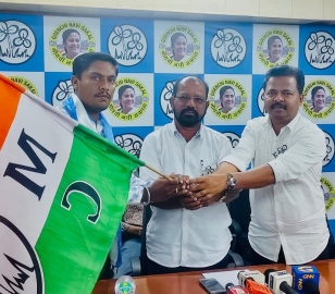 Former Sanvordem ZP candidate Rahul Shetye joins Trinamool
