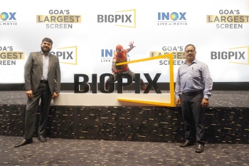INOX launches Goa’s largest cinema screen BIGPIX at Old GMC
