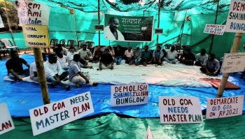 Old Goa structure: Cumbarjua locals extend support to stir