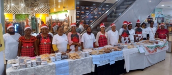 Christmas sweets sale at Caculo Mall