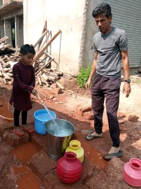 Water shortage in 2 Valpoi wards