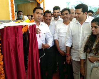 CM opens Multipurpose Cyclone Shelter in Pilerne