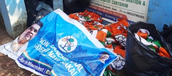 Hours after Congress MLA quits, TMC flags ‘fly high’ in Curtorim