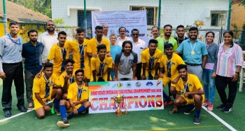 MES, Rosary college futsal champs