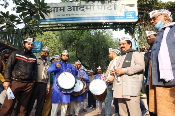 AAP tops the chart in Chandigarh civic polls, Kejriwal says it’s sign of change