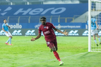ISL: Brown hat-trick in vain as NorthEast held by Mumbai