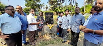 Corner stones laid for 'Nana Nani' parks at Santa Cruz, Merces