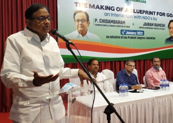 Stand up, speak up to protect Goa’s culture: Chidambaram