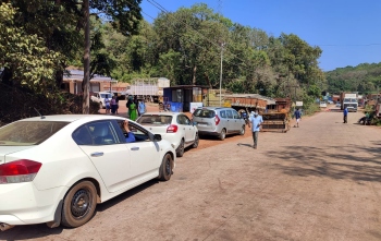 Travellers left stranded at Chorla, Anmod ghats
