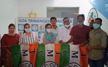 Four grassroots leaders from Cortalim join TMC