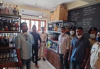 Liquor worth Rs 11.4L seized in Colva