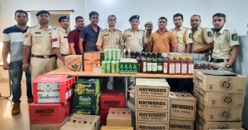 Colvale Police seize liquor worth Rs 69K