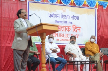 R-Day celebrated at Vidya Prabodhini